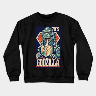 Godzilla 70s Crewneck Sweatshirt